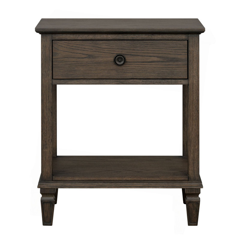 Table de chevet Victoria, Brun
