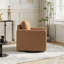Fauteuil d'appoint pivotant moderne avec rangement de 33,5 po de largeur-1987481172
