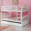 Bunk Bed Including Trundle, Ladder, Guardrails-1797303201