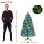 Arbre de Noël en épinette artificielle facile à installer Jaidalynn - support inclus-994579163-991441046