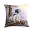  Springer Spaniel by Michael Herring 14" Throw Pillow-537493446
