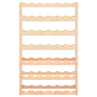 Kinnard Solid Wood Floor Wine Bottle Rack in Natural