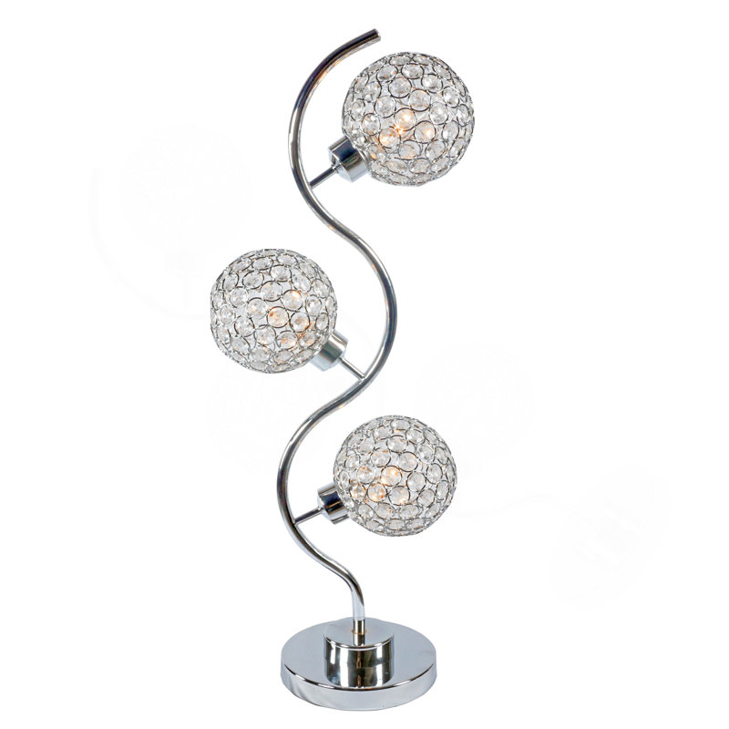 Lampe de table en cristal Elegant