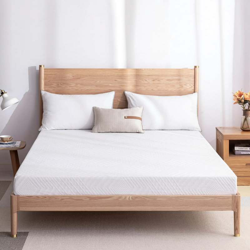 Peggie 6'' Medium Gel Memory Foam Mattress, Twin
