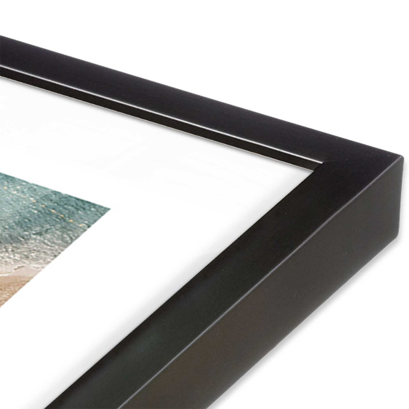 Summer Escape Print,, Weathered Zinc Single Picture Framed, 9.25" H x 11.25" W x 1.25" D