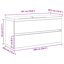 100mm Single Bathroom Vanity with Basin