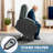 Massage Chair with Lift, Heat Function and Footrest