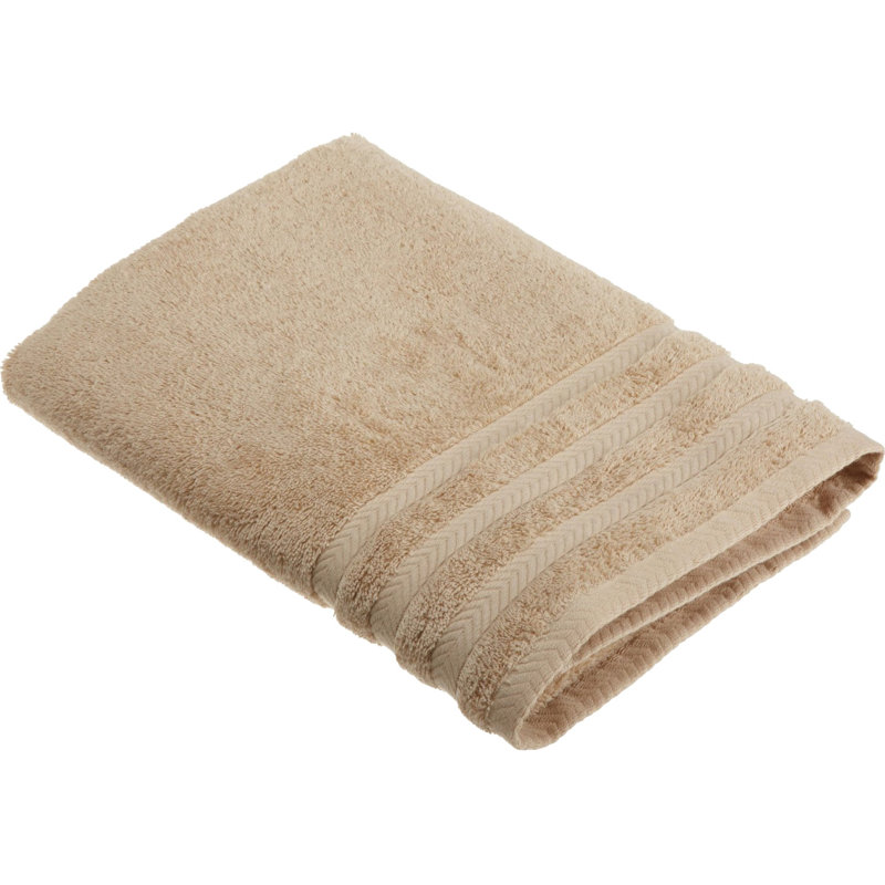 Drap 100% coton de qualité égyptienne Martex, Sable / crème double