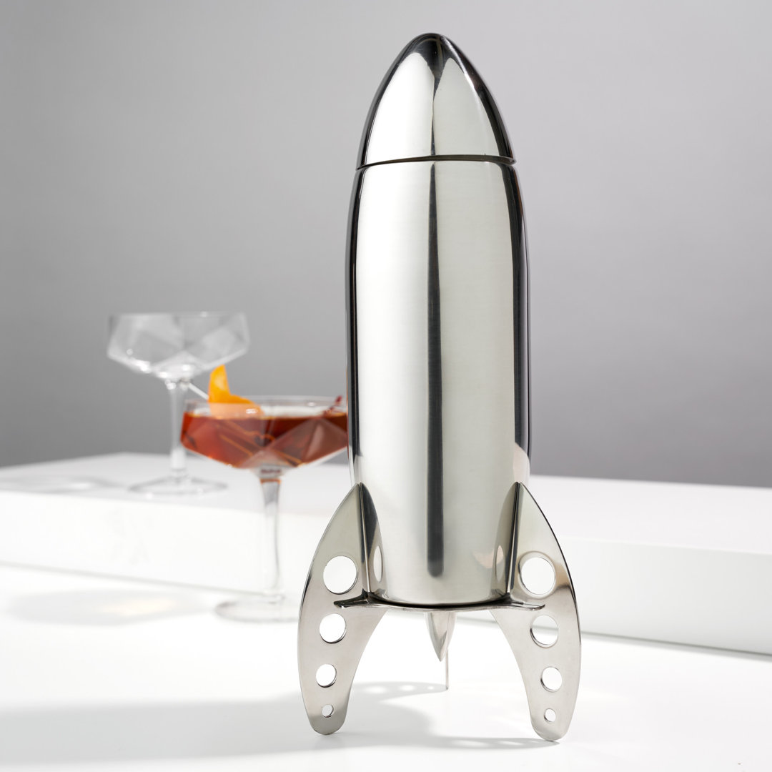 Irving Stainless Steel Rocket Cocktail Shaker Viski