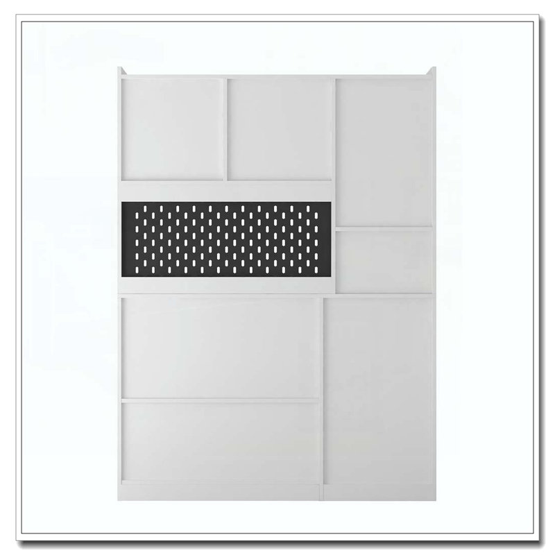 L Shaped Desk, White2