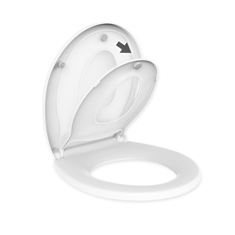 Round Toilet Seat and Lid