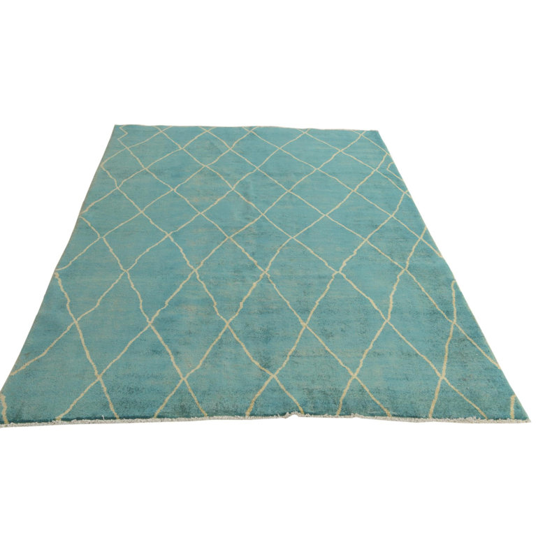 Tapis turquoise Howard