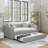 Upholstered Daybed with Trundle