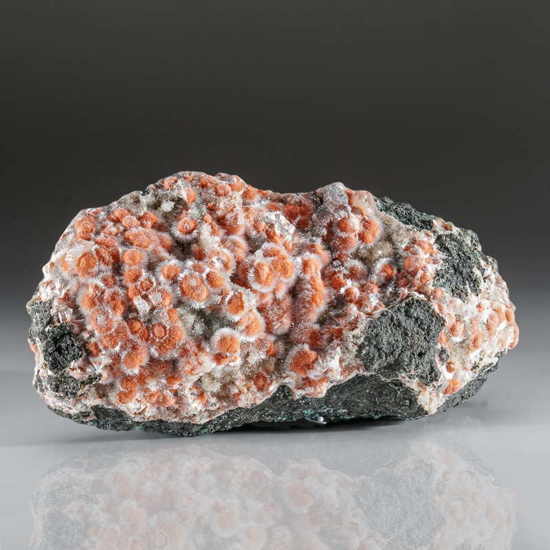 Thomsonite with Mesolite from Soygaon, Aurangabad District, Maharashtra, India