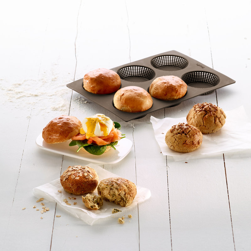 Lékué Silicone Bread Roll Mould