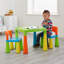 Kids Plastic Table and Two Chairs Set-9247702