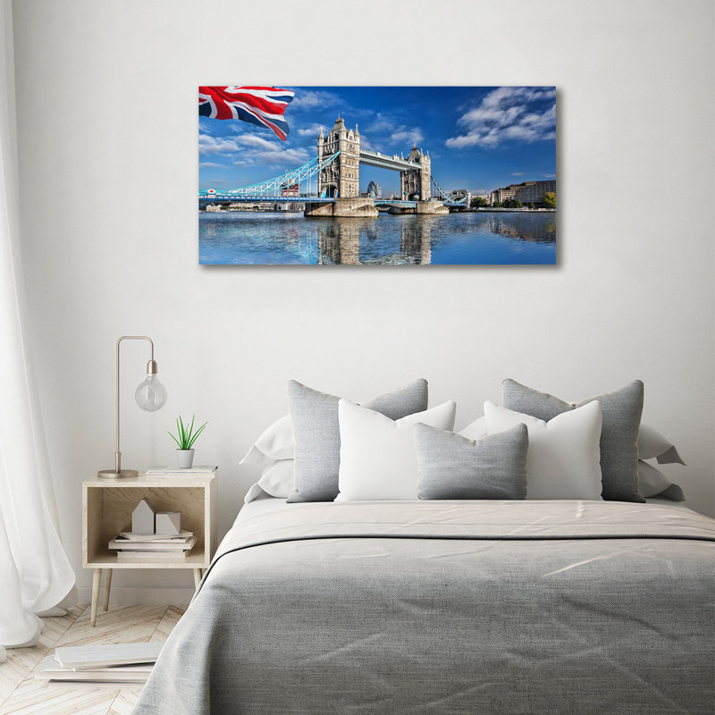 Tower Bridge London - Wrapped Canvas Print