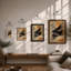 Piano in Geometry Modern - Framed Print-772525311-772525304