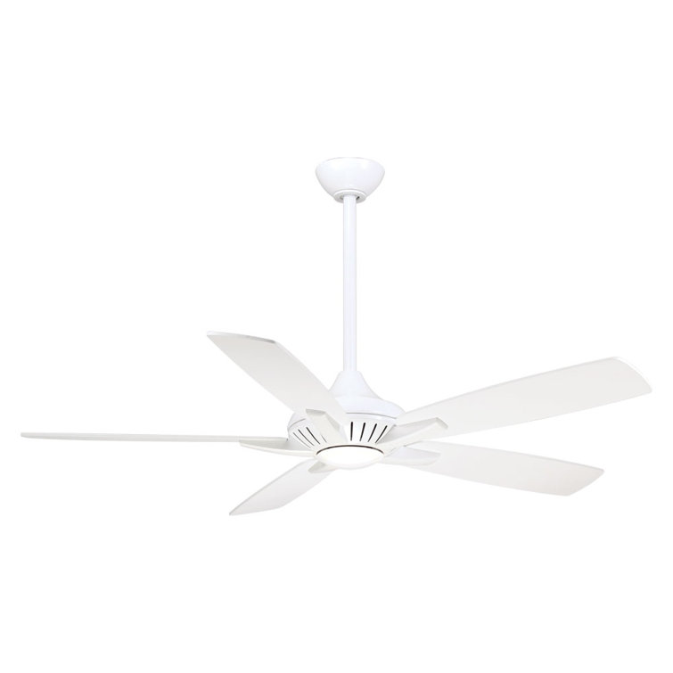 52" Dyno 5 - Blade Standard Ceiling Fan with Remote Control and Light Kit Included