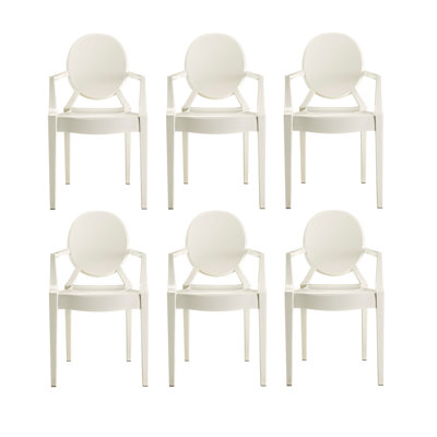  King Louis Back Stacking Side Chair