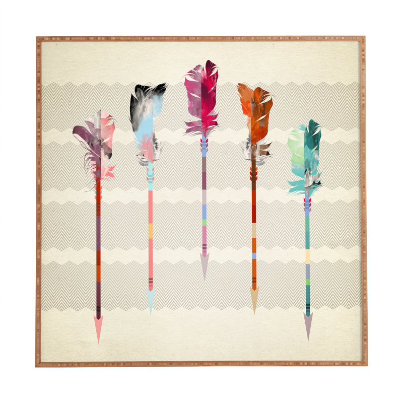 " Feathered Arrows " by Iveta Abolina