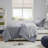 Logan Woven Striped 5-Piece Twin/Twin XL Comforter Set-116494987-116494983