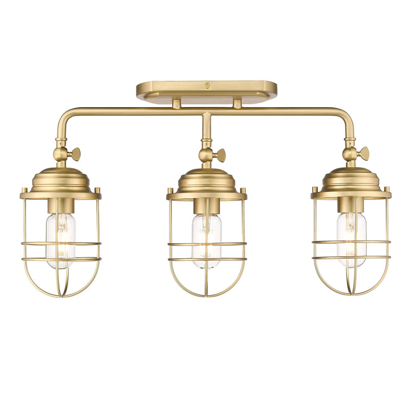 Lylah 3 - Light Dimmable Vanity Light, Brushed Champagne Bronze