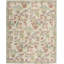 Brocatel Wool Floral Area Rug-40359110
