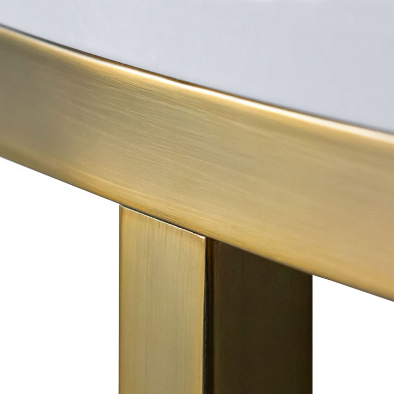 CIRI SLIM Round Coffee Table with Shelf