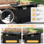 Ensemble de meubles de patio 7 pièces avec foyer au gaz propane de 44 po, ensemble de conversation pour jardin, patio, cour arrière-869605279