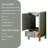 18" Single Bathroom Vanity with Ceramic Top-120143464