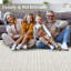Tapis moderne lavable pour salon 9 x 12