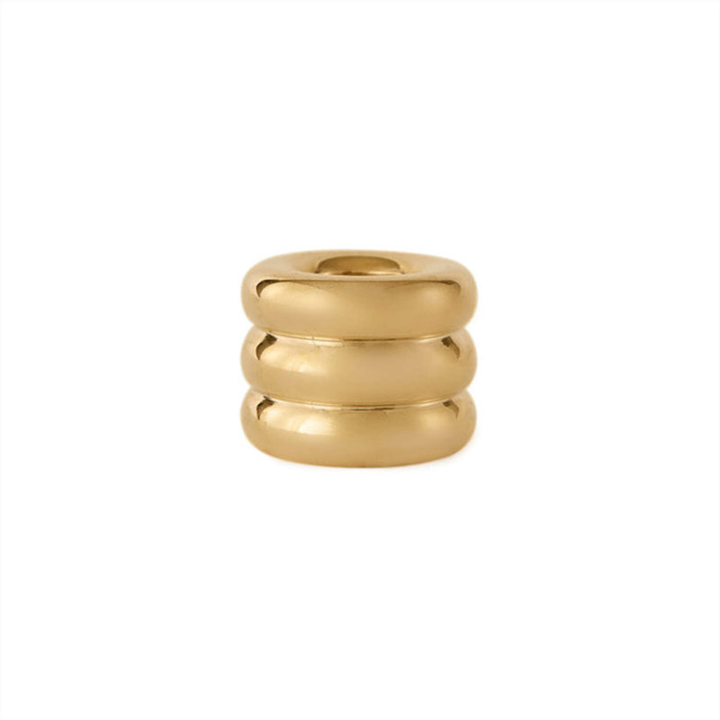 Savi Candlestick, Brass