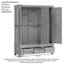 Dover 3 Door Solid Wood Wardrobe