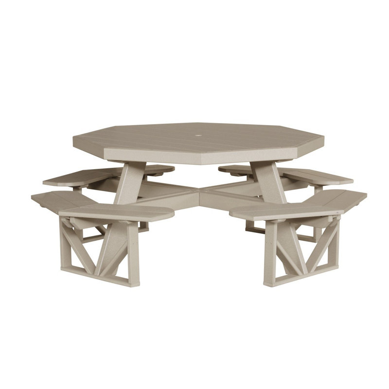 Table de pique-nique Hesiodos, Bois vieilli, Weatherwood