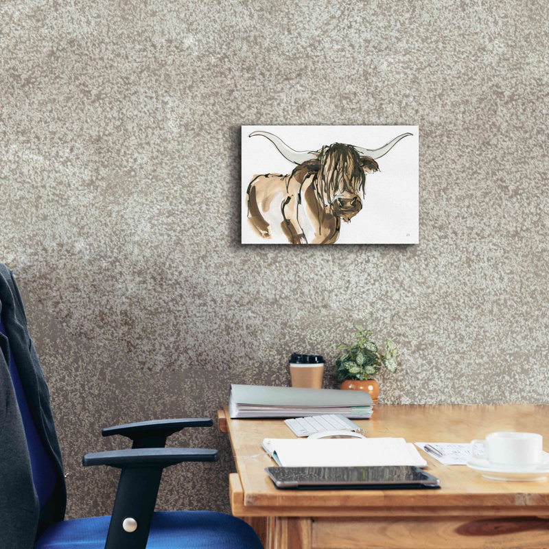 «Epic Graffiti 'Highlander I» par Chris Paschke, impression sur toile, H 12 po x l 18 po x P 0,75 po