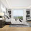 Ensemble de housse de couette moderne Mid-Century noir et blanc Geometric Company I - Microfibre de polyester-38758759