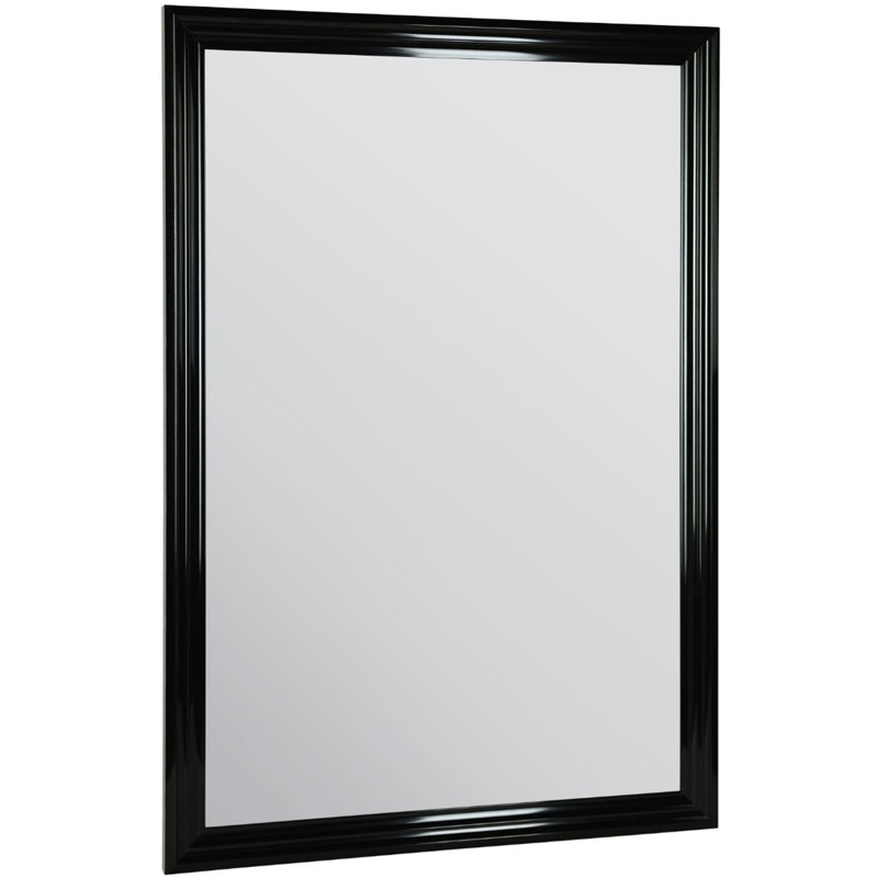 Elata Wood Flat Wall Mirror