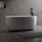 47'' Independent Solid Surface Resin Stone Bathtub