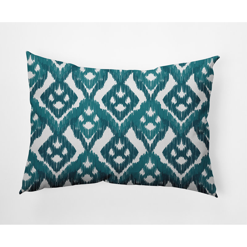  Hipster Outdoor Rectangular Pillow Cover and Insert, Teal