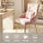 Dorsi Velvet Upholstered Button Tufted Modern Dining Chair-1474221120-1434141114