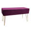 Polyester Blend Upholstered Storage Bench-1745642612