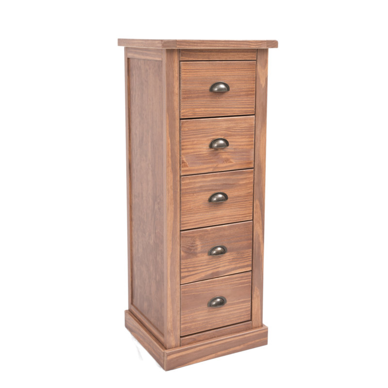 Driskell 45cm W 5 - Drawer Chest of Drawers