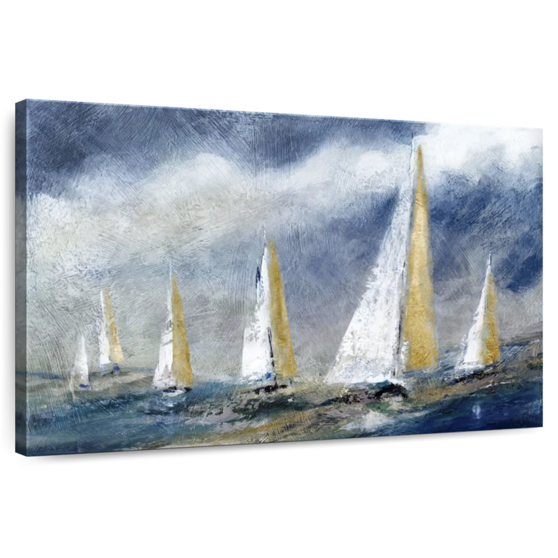 Aletra indigo houle, H 24 po x l 36 po
