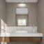 Barre d'éclairage de salle de bain 1 lumière DEL Aminah-1283023043