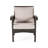 2 Grey Club Chairs - Outdoor Seating + Silver, Pe Iron Waterproof Fabric Seat Chair (2) & Iron, Fabric, Weather-, 27.78In D, 28.14In W, 31.51In H, 24.3Lb Wt