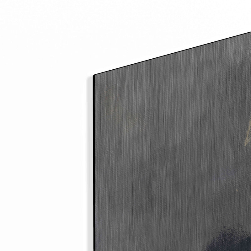Orren Ellis «Quiet Moment I» par Silvia Vassileva, art mural en métal, H 36 po x l 36 po