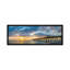 Pier In Atlantic Ocean At Sunset, Venice, Sarasota County, Florida, USA - Panoramic Print on Canvas-1817428679-1817428686