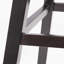 Ensemble de 2 tabourets pivotants Ogden, coussins confortables et structure en bois d'hévéa durable pour la cuisine et le bar à domicile