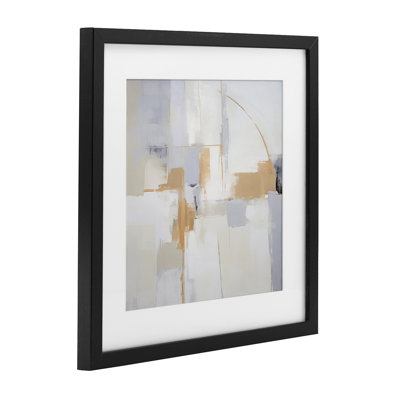 Impression sous-verre visionnaire subtile, design par Irena Orlov